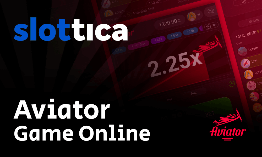 Juega el juego Aviator en el casino en línea de Slottica 1
